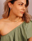 Gold Coin Disc Choker