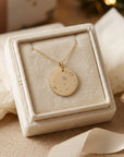 Diamond Zodiac Sign Constellation Necklace in 14k Gold - Melt'm Jewelry