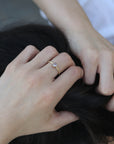 14k Gold Blush Morganite Ring