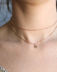 Personalized Dainty Gold Chain Choker