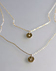 Personalized Layered Rose Gold Necklaces, Set of Two - Melt'm Jewelry