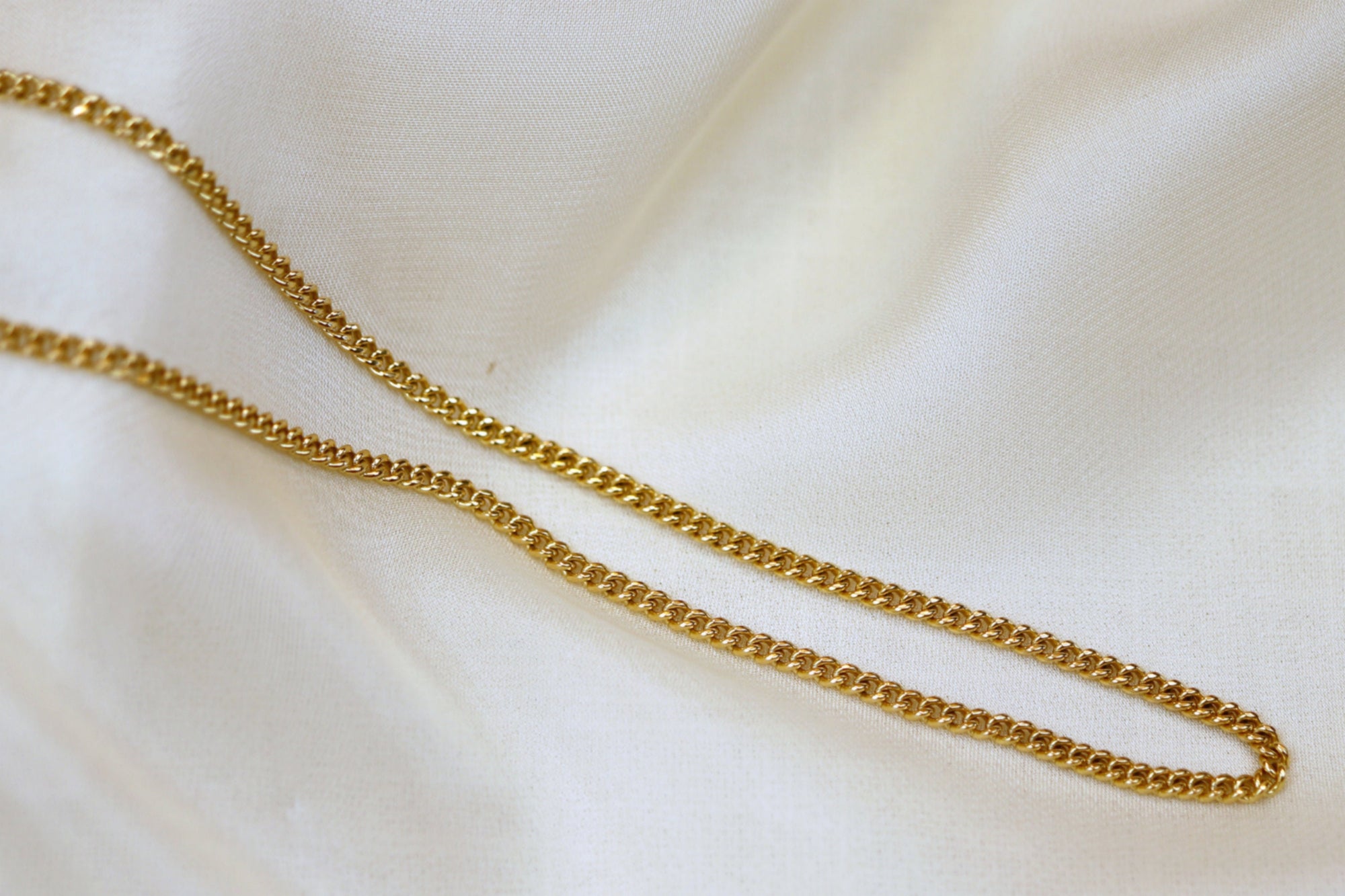 Gold Chain Necklace, Gold Layering Necklace