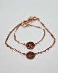 14k Gold Filled Personalized Initial Bracelet for Baby and Kids