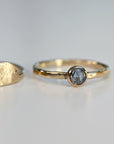 Sunrise Ring in 14K Solid Gold