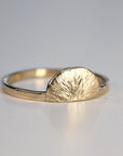 Sunrise Ring in 14K Solid Gold