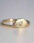 Sunrise Ring in 14K Solid Gold - Melt'm Jewelry