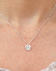 Bumble Bee Necklace Sterling Silver with Gold Filled Queen Bee