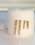 Hammered Gold Bar Stud Earrings - Melt'm Jewelry