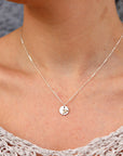 Bumble Bee Necklace Sterling Silver with Gold Filled Queen Bee