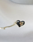 Honey Bee Necklace Mixed Metal Jewelry