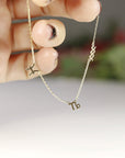 14k Solid Gold Zodiac Bracelet