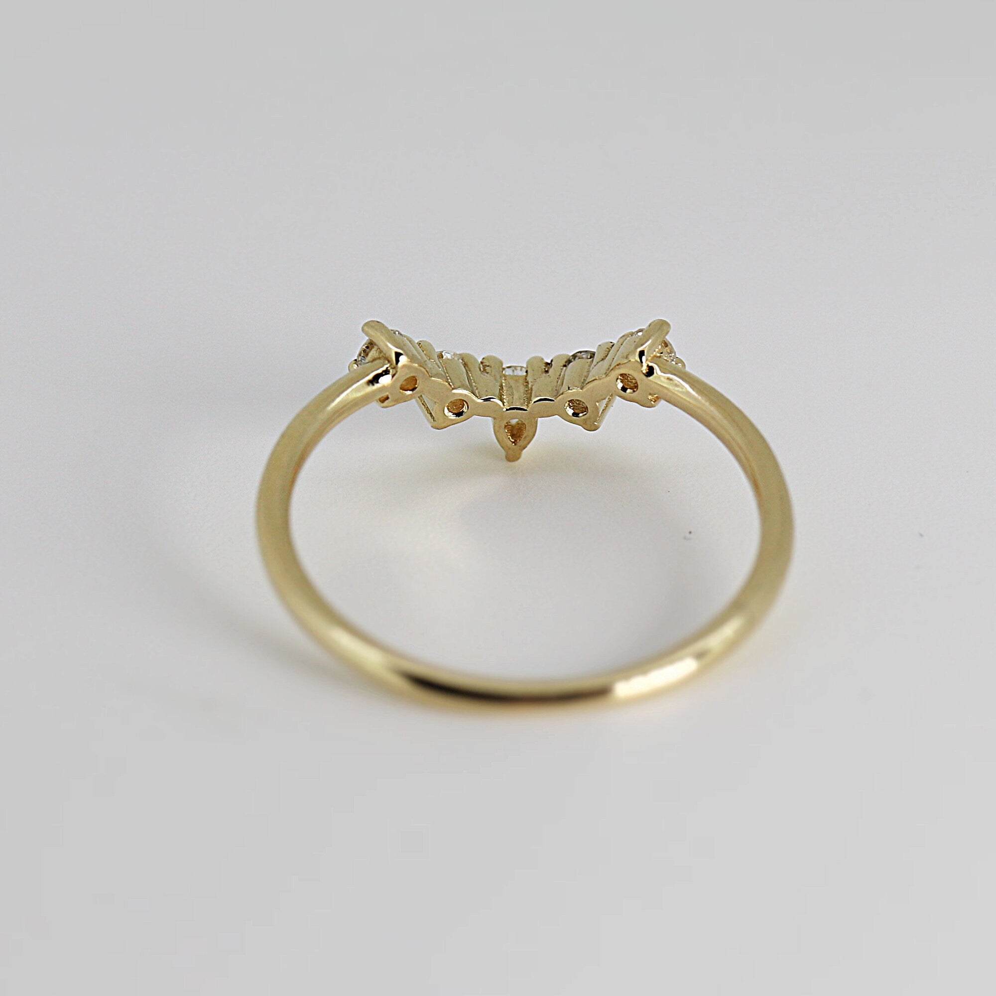 Diamond Princess Crown Ring