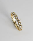 Diamond Eternity Ring in 14k White Gold, Rose Gold or Yellow Gold - Melt'm Jewelry