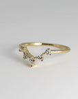 Diamond Princess Crown Ring