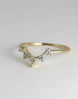 Diamond Princess Crown Ring