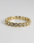 Diamond Eternity Ring in 14k White Gold, Rose Gold or Yellow Gold - Melt'm Jewelry