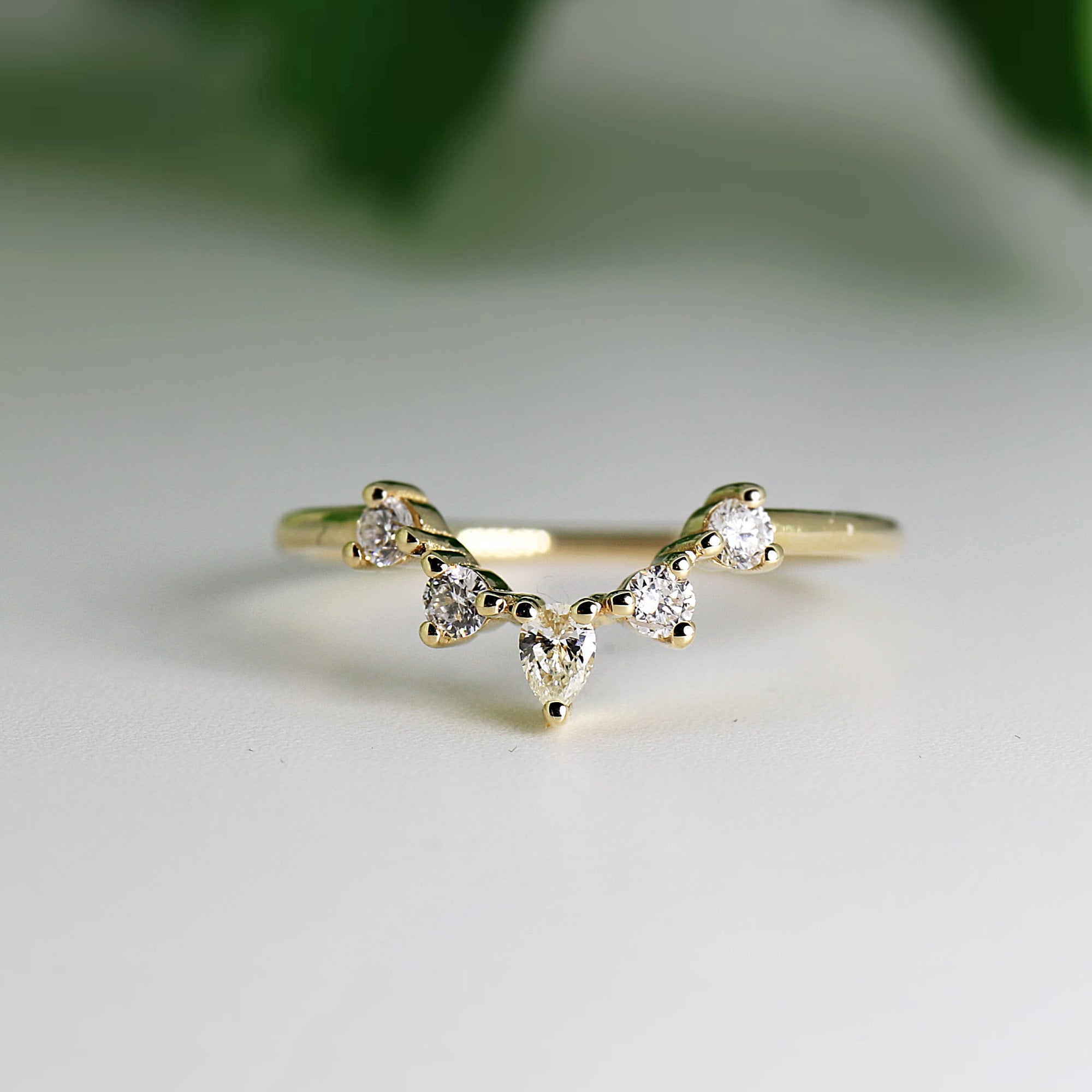 Diamond Princess Crown Ring