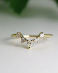 Diamond Princess Crown Ring