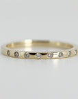Flush Set Diamond Wedding Band