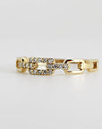 14k Gold Link Chain Ring