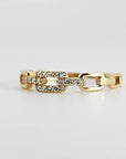 14k Gold Link Chain Ring