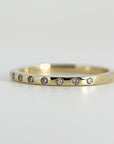 Flush Set Diamond Wedding Band