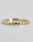 Flush Set Diamond Wedding Band