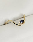Marquise Sapphire Engagement Ring