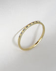 Flush Set Diamond Wedding Band