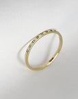 Flush Set Diamond Wedding Band - 1.5 mm - Melt'm Jewelry