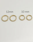 14k Solid Gold Diamond Huggie Hoops