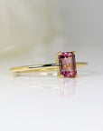 14k Gold Pink Tourmaline Ring