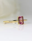 14k Gold Pink Tourmaline Ring - Melt'm Jewelry