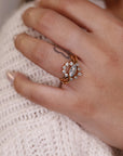 Diamond Princess Crown Ring
