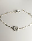 Hand Stamped Tree Of Life Charm Bracelet - Melt'm Jewelry