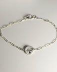 Hand Stamped Tree Of Life Charm Bracelet - Melt'm Jewelry