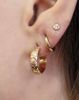 Small Gold Hoops, Gold Filled Hoop Earrings - Melt'm Jewelry