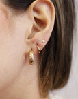 Small Gold Hoops, Gold Filled Hoop Earrings - Melt'm Jewelry