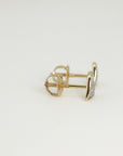 Cute Diamond Heart Earrings (SINGLE or PAIR)