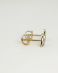 Cute Diamond Heart Earrings (SINGLE or PAIR)