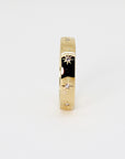 Diamond Starburst Eternity Wedding Band 14k Gold