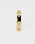 Diamond Starburst Eternity Wedding Band 14k Gold