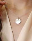 Diamond Constellation Necklace 14k White Gold