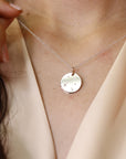 Diamond Constellation Necklace 14k White Gold