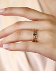 Flush Set Diamond Wedding Band
