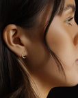 Diamond Sailor Moon Earrings in 14k Gold - Melt'm Jewelry