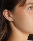14k Gold Dragonfly Stud Earrings, Nature Inspired Gift (SINGLE or PAIR) - Melt'm Jewelry