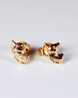 Unicorn Earrings 14k Solid Gold, Single / Pair,