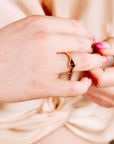October birthstone ring gift for her