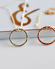 Eternity Sterling Silver Necklace